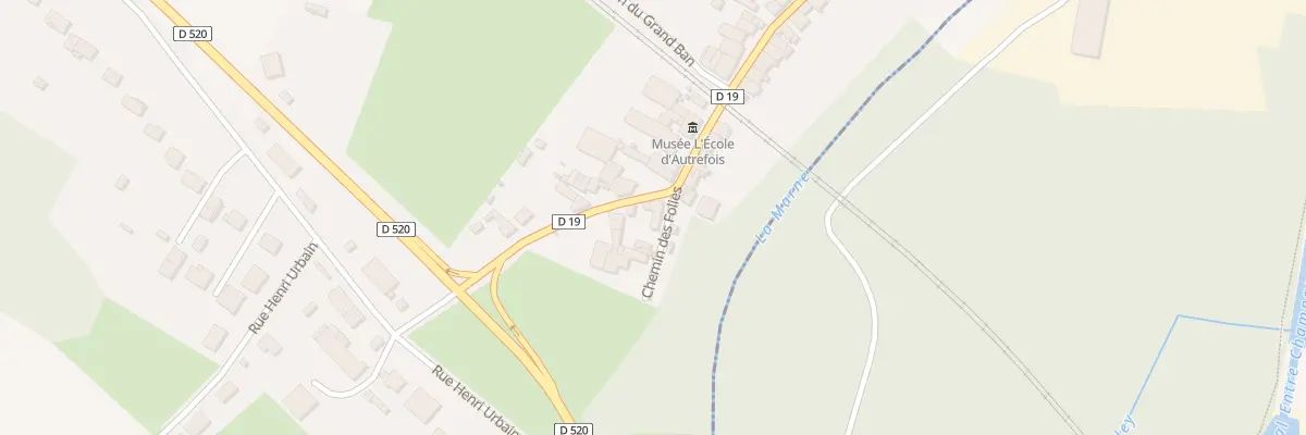 Plan du 55 Rue Henri Pouilly à Roches-sur-Marne