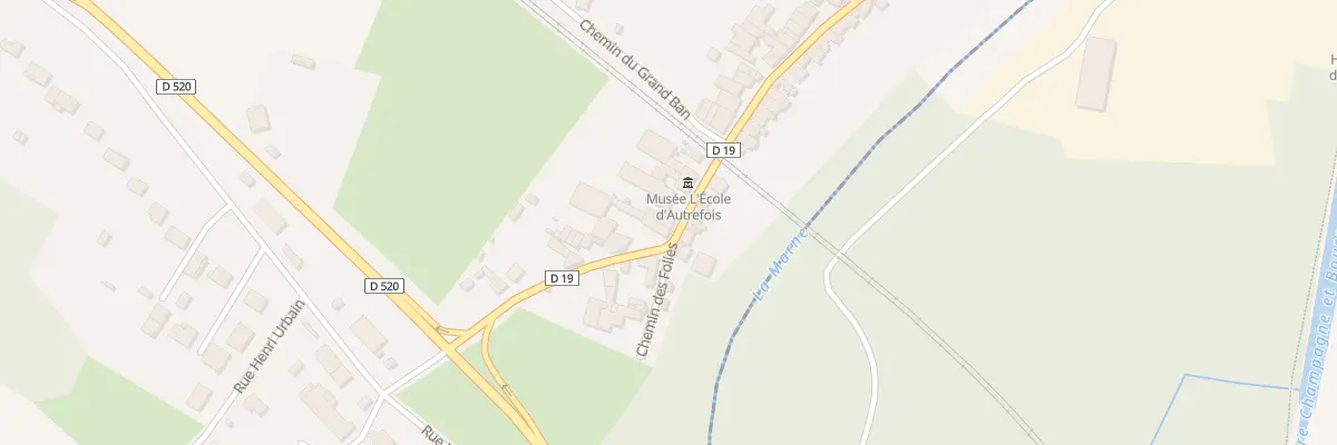 Plan du 70 Rue Henri Pouilly à Roches-sur-Marne