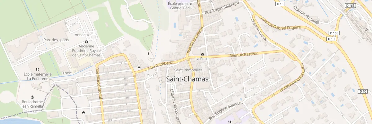 Plan du 2 Rue Voltaire à Saint-Chamas