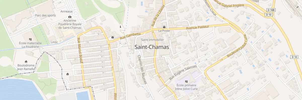 Plan du 20 Rue Voltaire à Saint-Chamas
