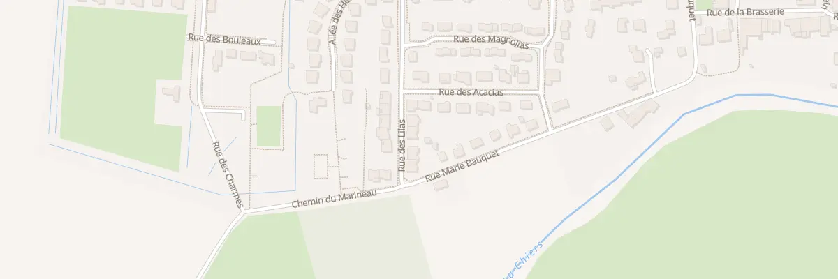 Plan du 9 Rue des Lilas à Douzy