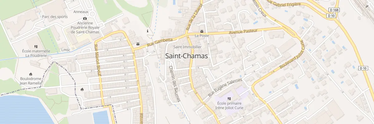 Plan du 22 Rue Voltaire à Saint-Chamas