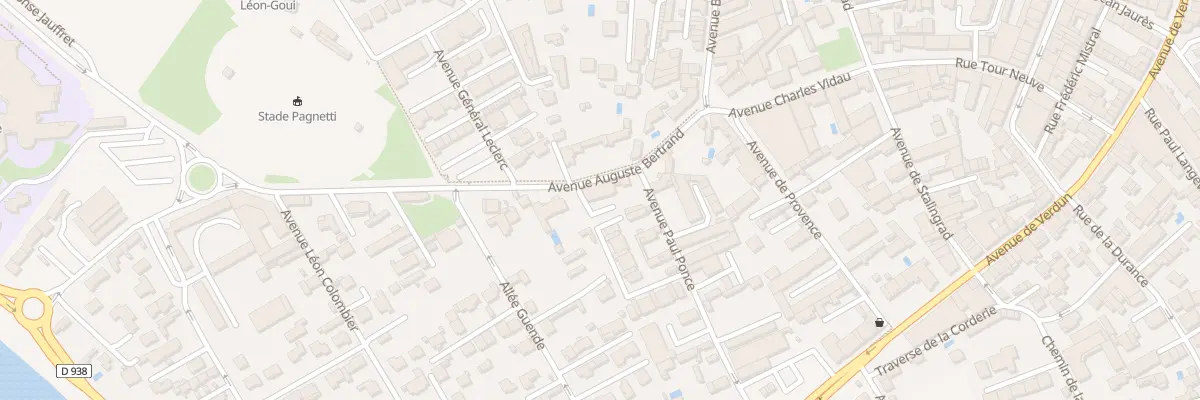 Plan du 133 Av Auguste Bertrand à Cavaillon