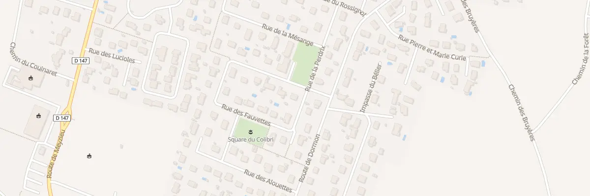 Plan du 3 Rue des Hirondelles à Saint-Bonnet-de-Mure