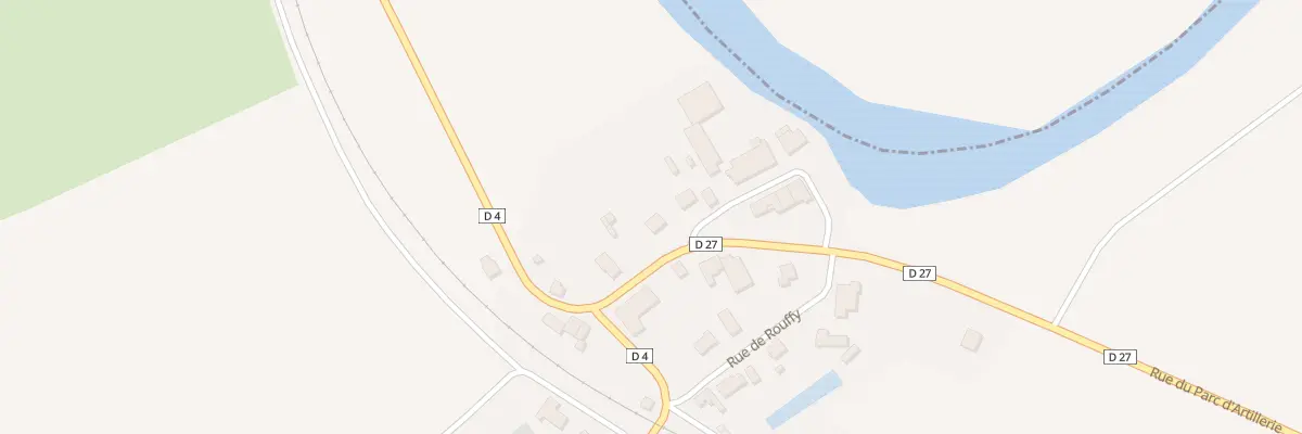 Plan du 4 Rue du Parc de l’Artillerie à Autrecourt-et-Pourron