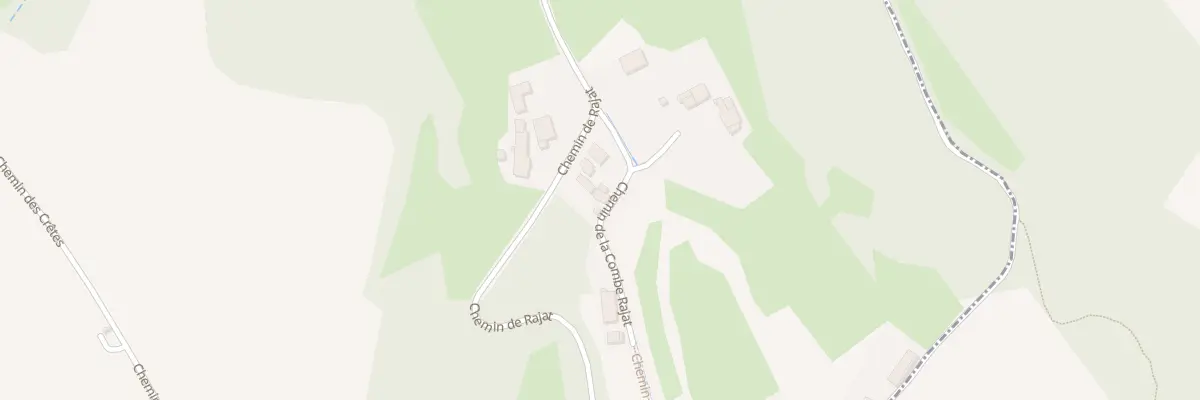 Plan du 6 Che de la Combe Rajat à Saint-Pierre-de-Chandieu