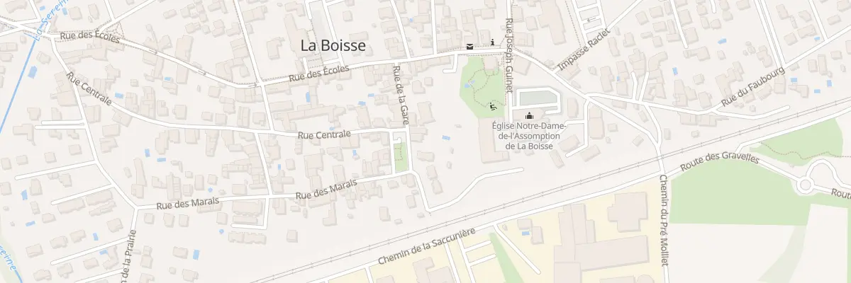 Plan du 37 Pl de la Gare à La Boisse