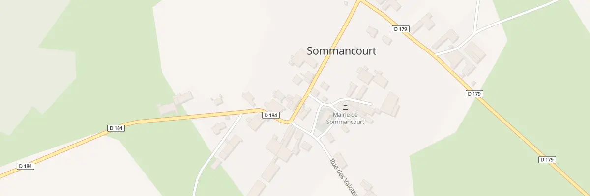 Plan du 10 Rue Grande Rue à Sommancourt