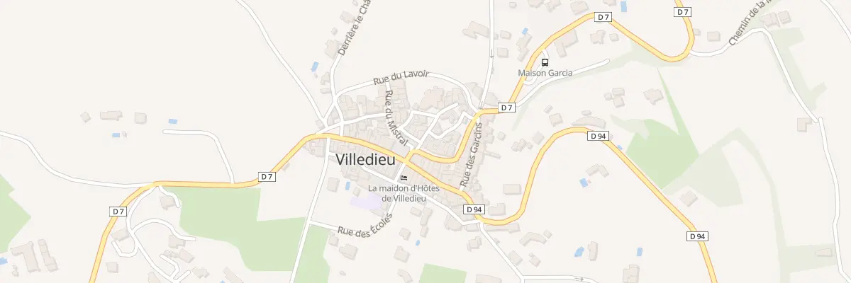 Plan du 5029 Le Village à Villedieu