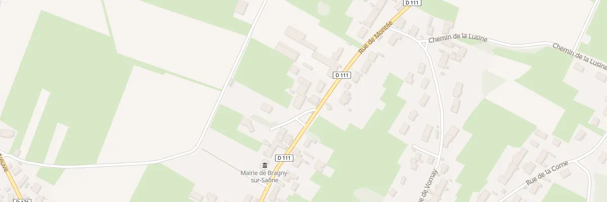 Plan du 27 Rue de Montée à Bragny-sur-Saône