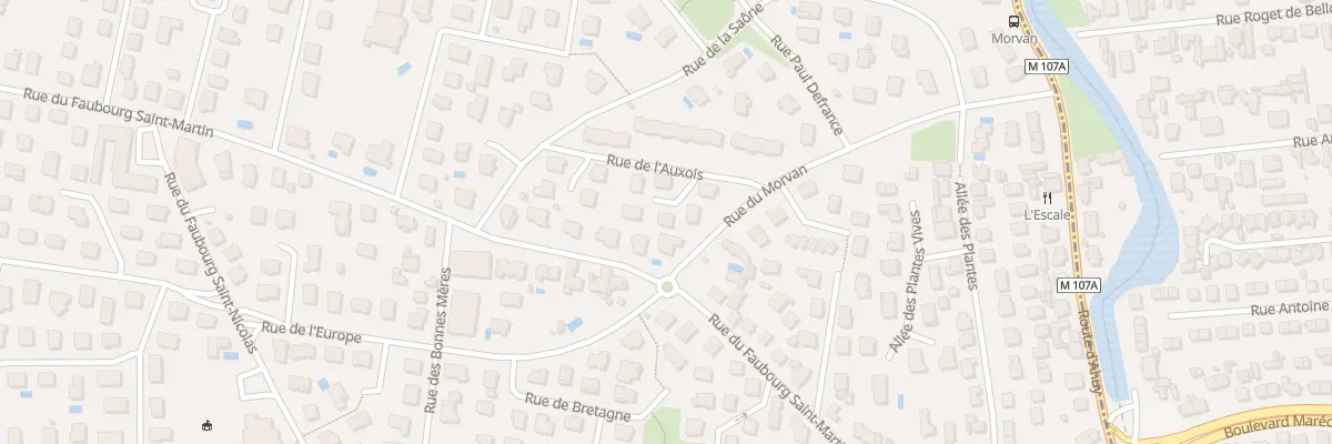 Plan du 5 Rue de l’Auxois à Fontaine-lès-Dijon