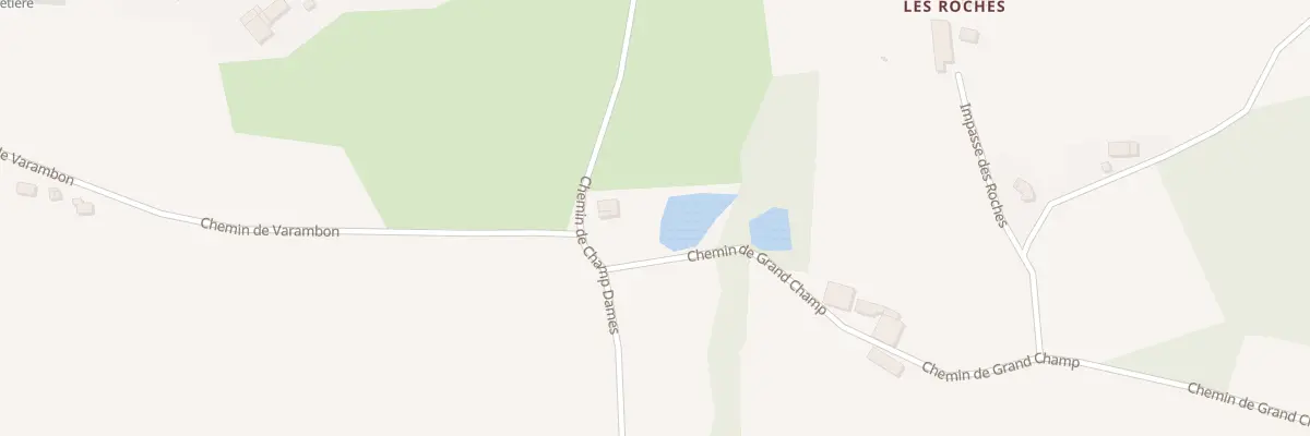 Plan du 25 Che de Grand Champ à Primarette