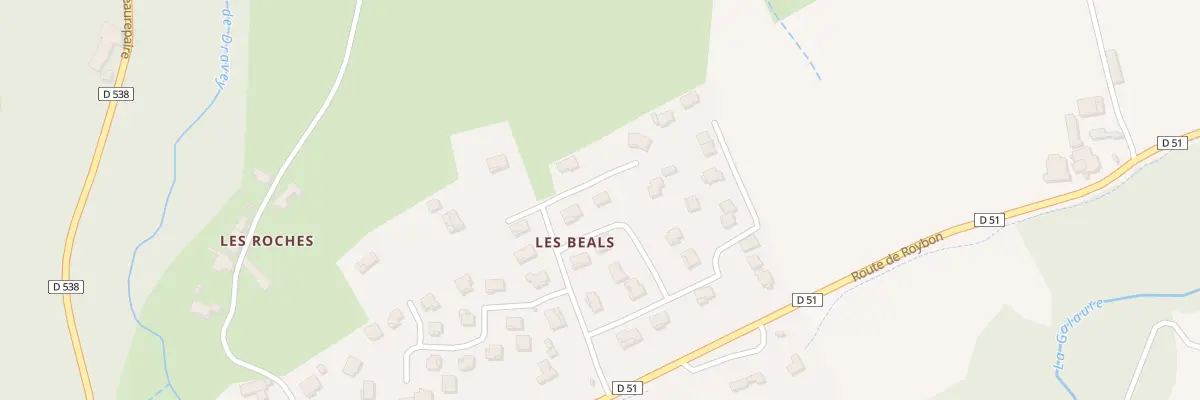 Plan du 8 Lot La Garenne à Hauterives