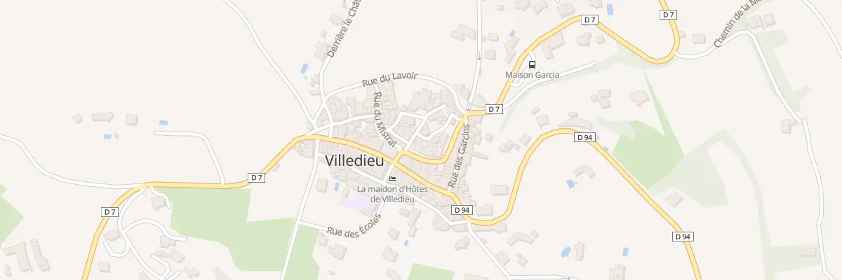 Plan du 5108 Le Village à Villedieu