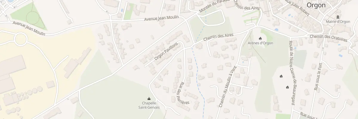 Plan du 5663 Rue des Pierieres à Orgon