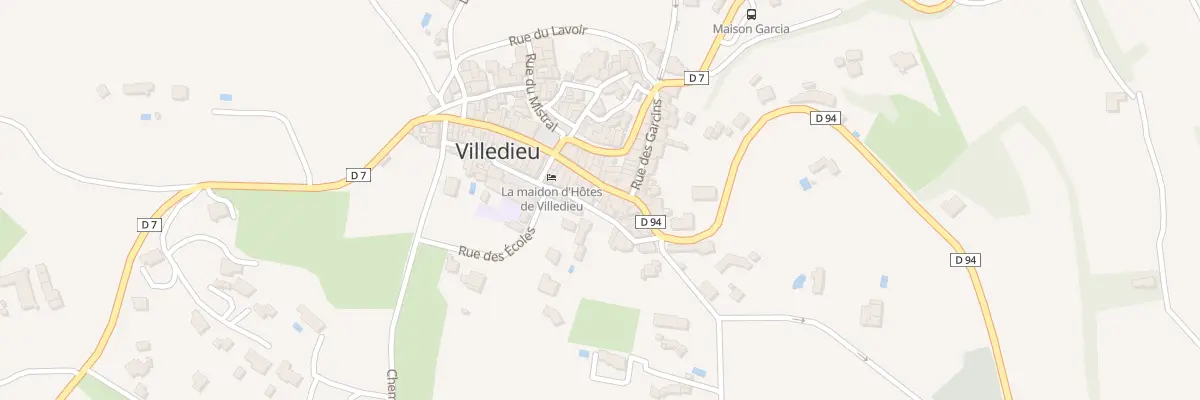 Plan du 5061 Le Village à Villedieu