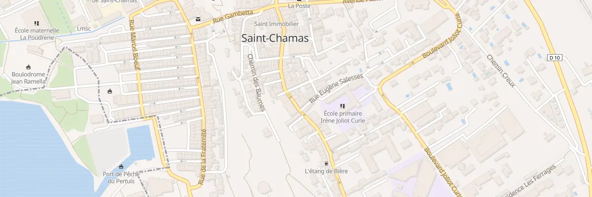 Plan du 43 Rue Marceau Gautier à Saint-Chamas