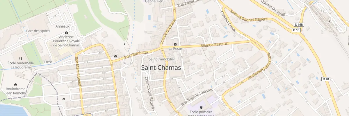 Plan du 11 Rue Voltaire à Saint-Chamas
