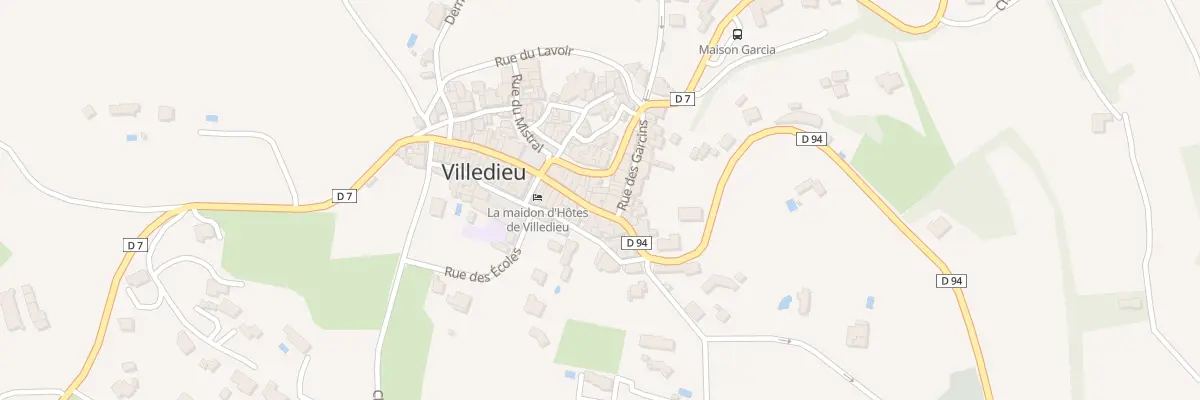 Plan du 365 Le Village à Villedieu