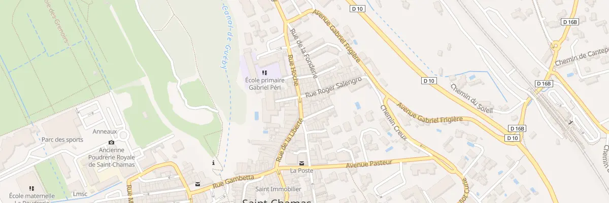 Plan du 36 Rue de la Liberté à Saint-Chamas