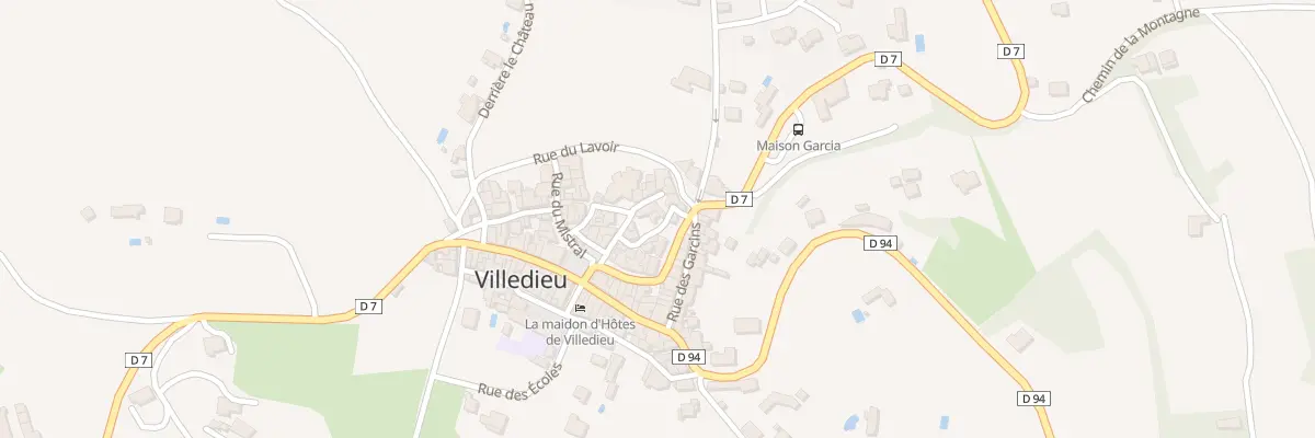 Plan du 11B Rue du Fond du Sac à Villedieu