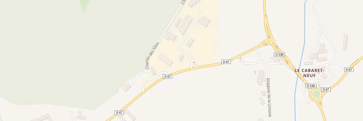 Plan du 25 Za de Cabaret Neuf à Charmes-sur-l’Herbasse