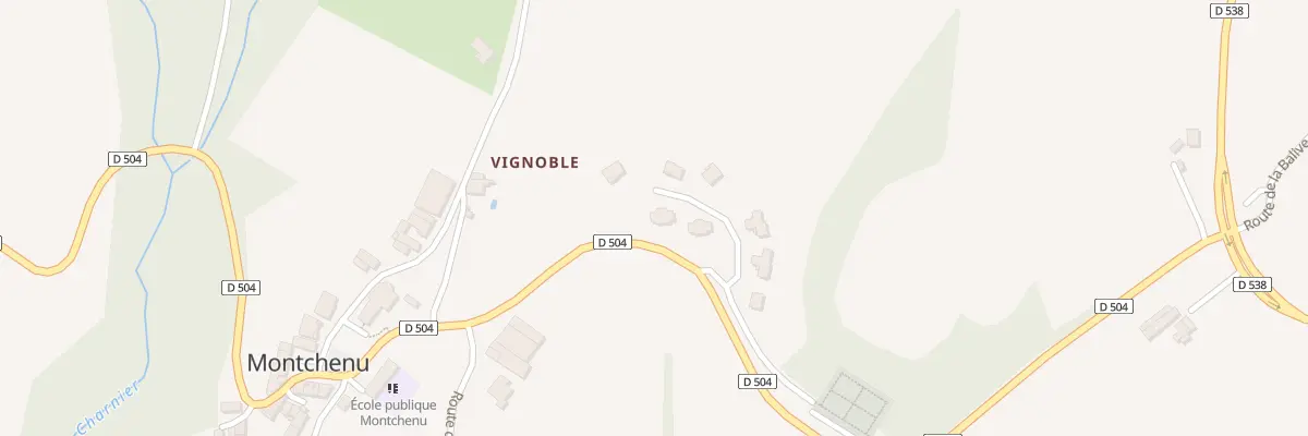 Plan du 135 Imp des Vignobles à Montchenu