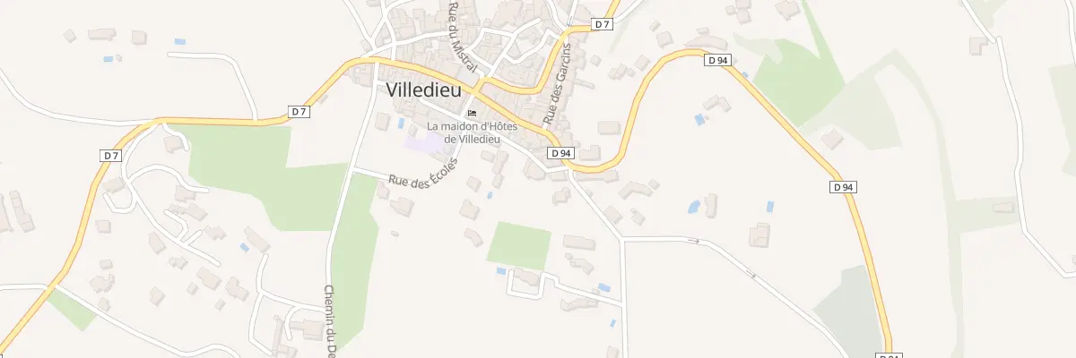Plan du 5200 La Gardette Ouest à Villedieu