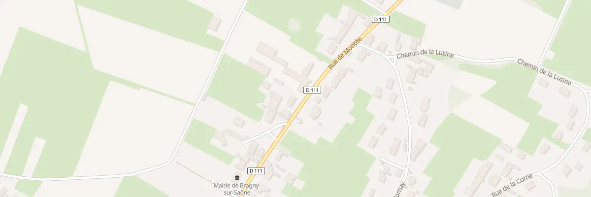 Plan du 31 Rue de Montée à Bragny-sur-Saône
