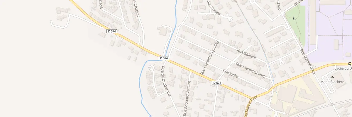 Plan du 29 Rue Joffre à Romans-sur-Isère