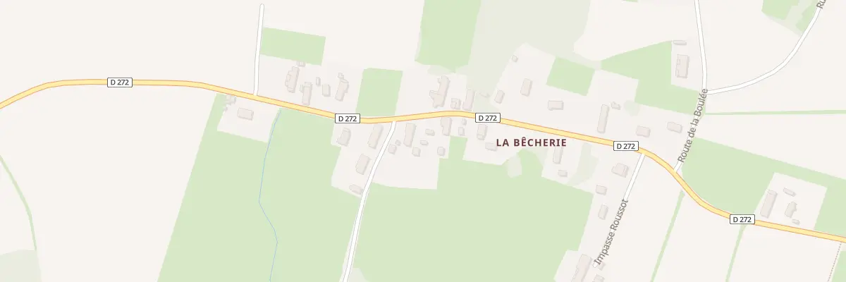 Plan du 1165 Rte de Simandre à La Frette