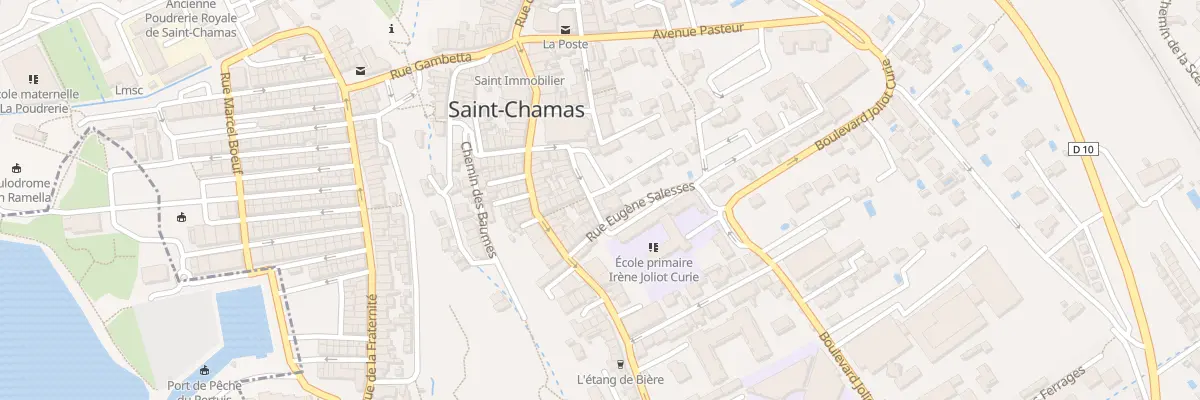 Plan du 9288 Rue Rouget de Lisle à Saint-Chamas