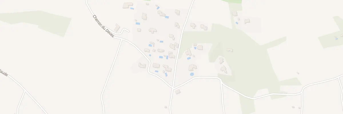 Plan du 5344 Che Saint Claude à Villedieu