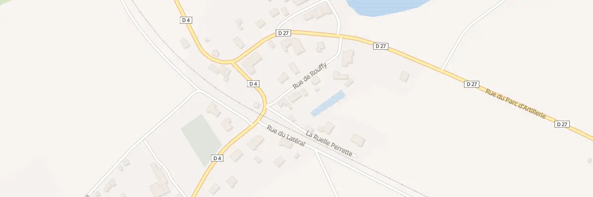Plan du 1B Rue de Rouffy à Autrecourt-et-Pourron