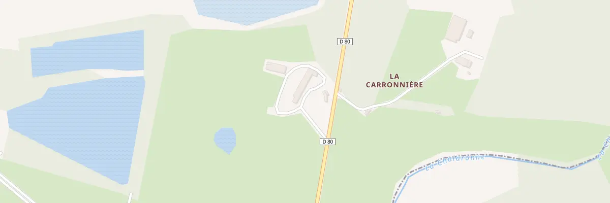 Plan du 5037 La Carronniere à Bouligneux