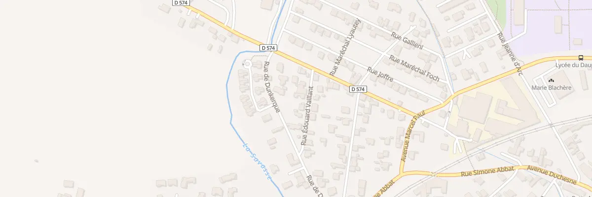 Plan du 7 Rue Edouard Vaillant à Romans-sur-Isère