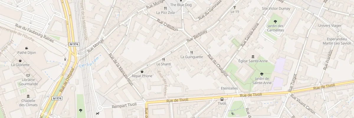 Plan du 49F Rue Berbisey à Dijon