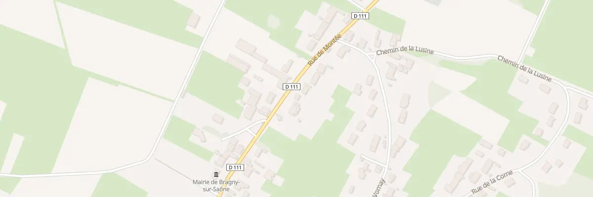Plan du 50 Rue de Montée à Bragny-sur-Saône