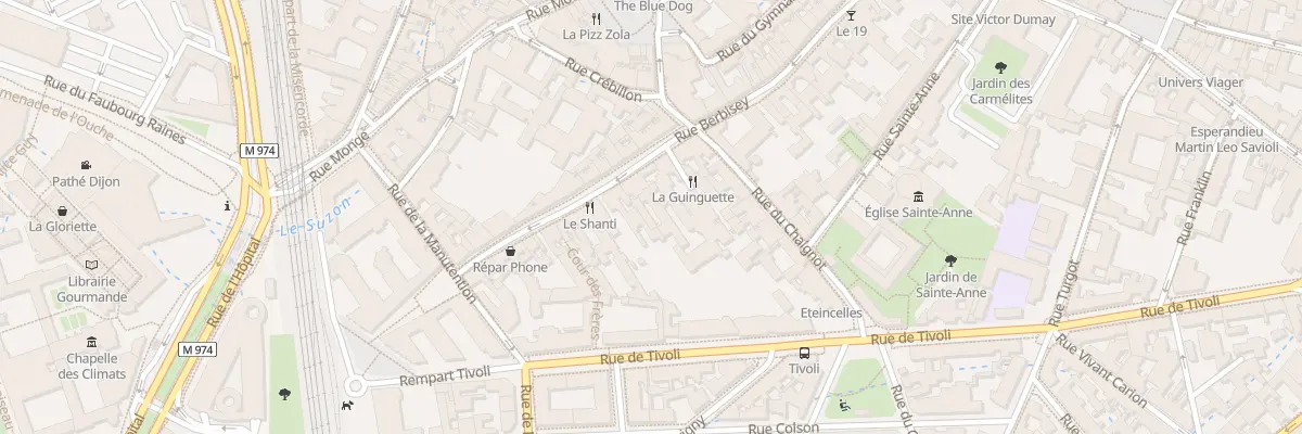 Plan du 49 Rue Berbisey à Dijon