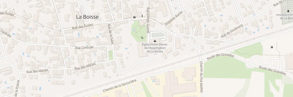 Plan du 424 Rue Joseph Guinet à La Boisse