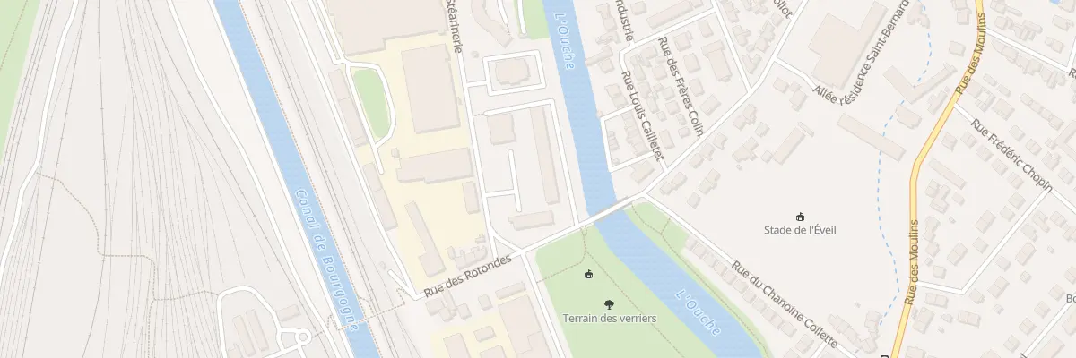 Plan du 50 Rue des Rotondes à Dijon