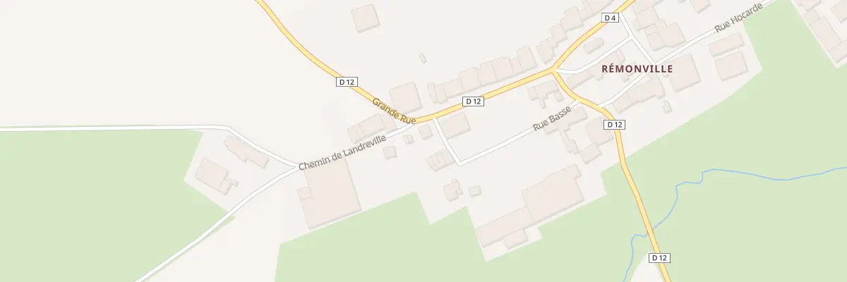 Plan du 9 Rue Grande Rue (Remonville) à Tailly