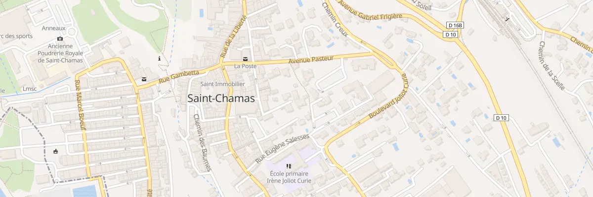 Plan du 6106 Rue Emile Fabre à Saint-Chamas