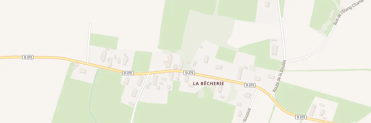 Plan du 1116 Rte de Simandre à La Frette