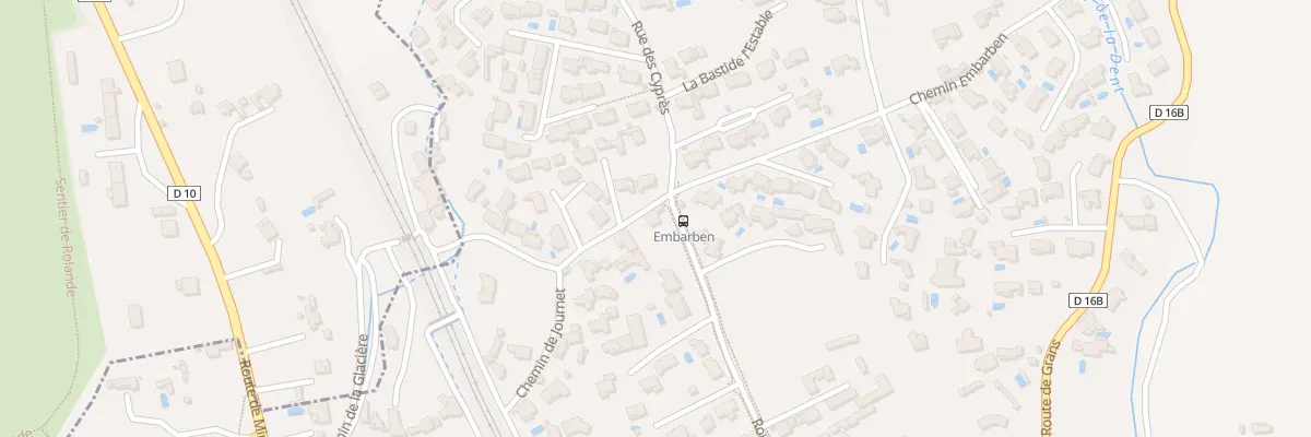 Plan du 836 Rte du Loir à Saint-Chamas