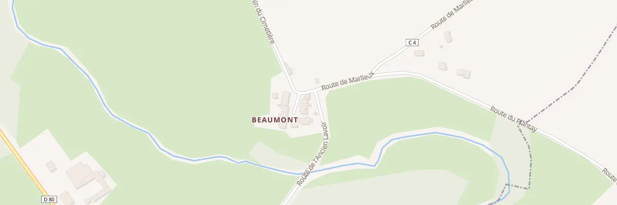 Plan du 5083 Pl de Beaumont à La Chapelle-du-Châtelard
