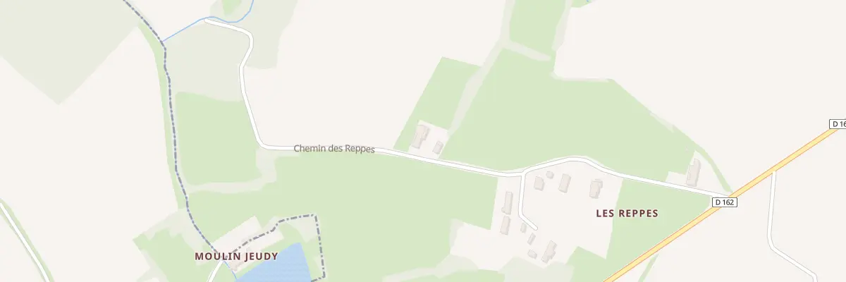 Plan du 358 Chem des Reppes à Saint-Étienne-en-Bresse