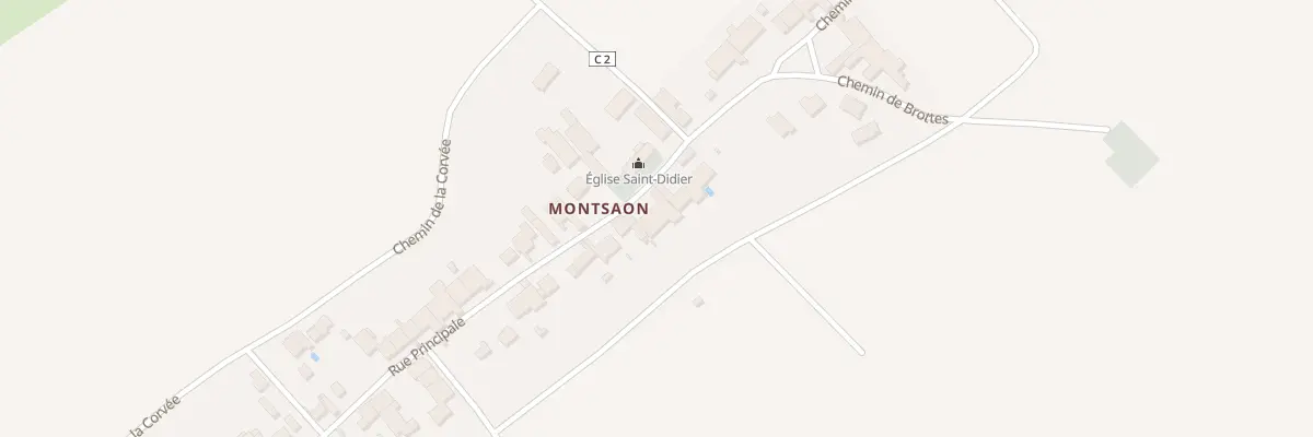 Plan du 7 Rue Principale à Montsaon à Semoutiers-Montsaon