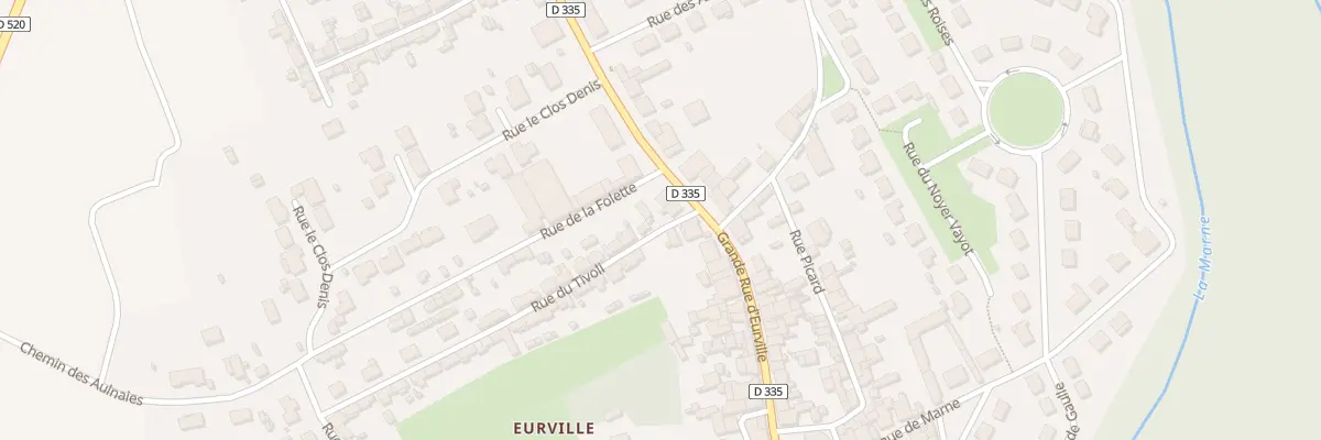 Plan du 6B Grande Rue d’Eurville à Eurville-Bienville
