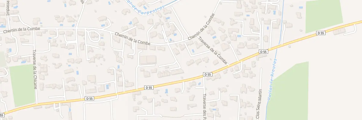 Plan du 739 Av Joseph Vernet à Aubignan